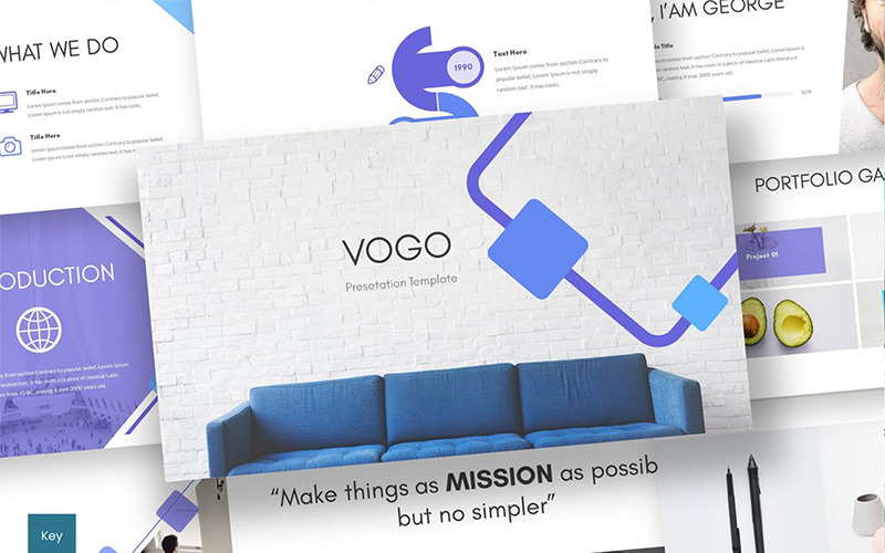 Vogo - Keynote-Vorlage