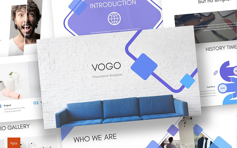 Vogo PowerPoint-sjabloon