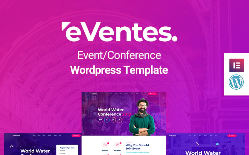 Eventes - тема WordPress для конференцій і подій