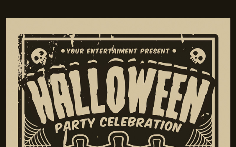 Halloween Party Celebration - Corporate Identity Template