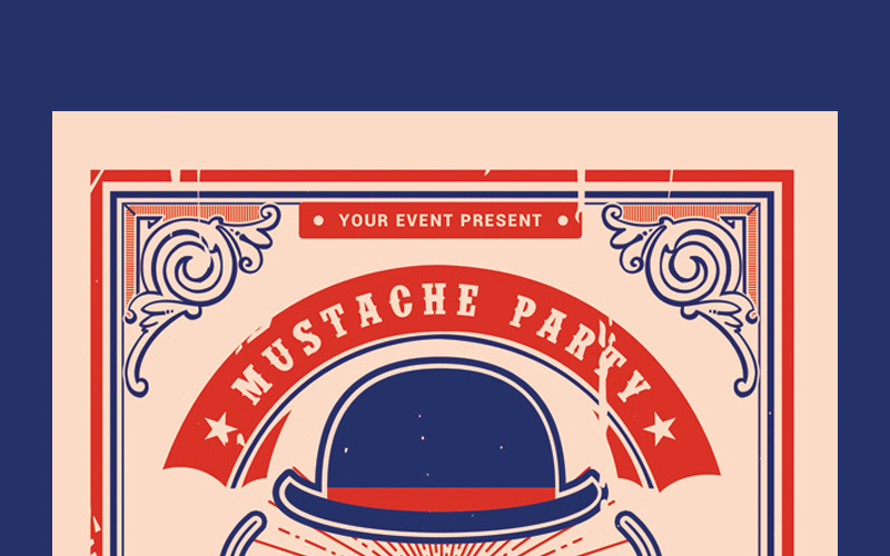 Download Фирменный стиль "Movember Moustache Party Flyer - Corporate Identity Template" / Movember Moustache Party Flyer - Corporate Identity Template - Фирменный стиль на тему графика specifications psd files cs 5 dimensions: 8.27x11.69 in size with bleeds resolution: 300 dpi cmyk / ready for print editable