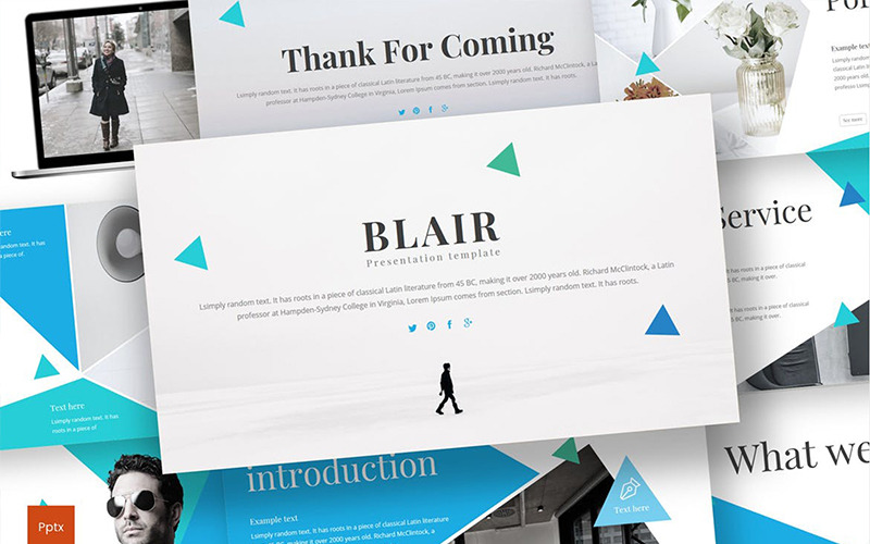Шаблон Blair PowerPoint