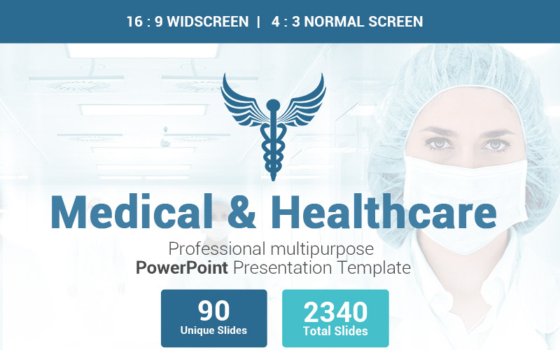 PowerPoint-Vorlage für Präsentationen im Bereich Medizin und Gesundheitswesen