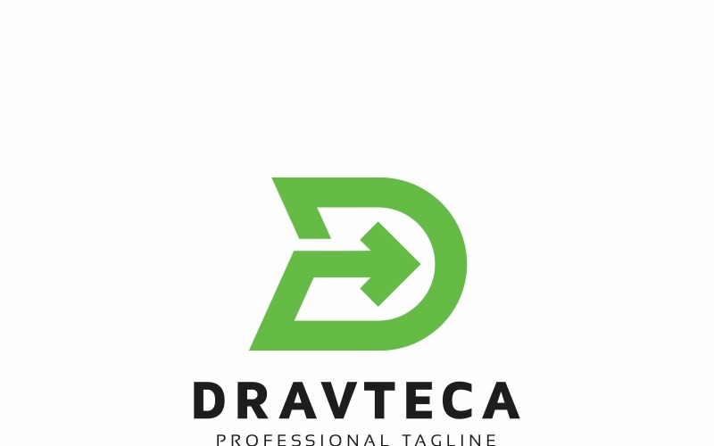 Download Шаблон логотипа "D Letter Logo Template" / D Letter Logo Template - Шаблон логотипа на тему графика 2d ball brand branding bright business circle colorful company creative d deliver direction diversion division dream flat idea letter line