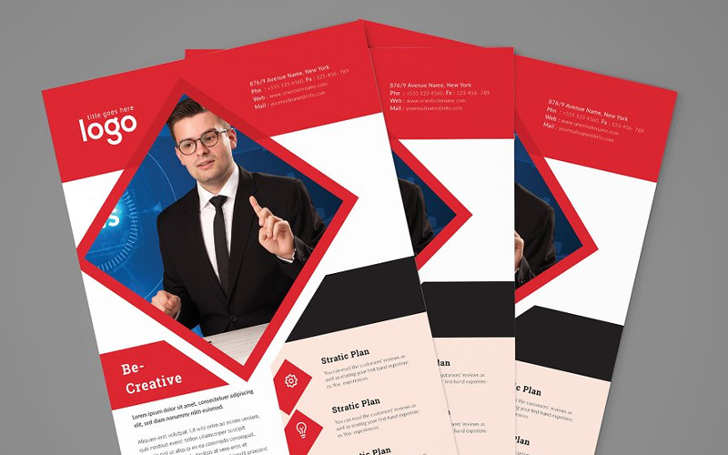 Download Фирменный стиль "Demba - Corporate Identity Template" / Demba - Corporate Identity Template - Фирменный стиль на тему графика new headline corporate business design cover template poster background flyer vector leaflet creative abstract banner company publication print graphic.