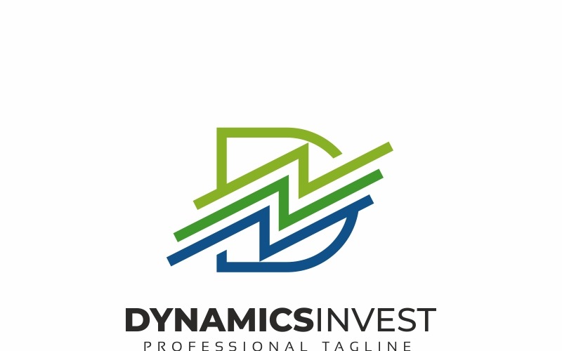 Download Шаблон логотипа "Dynamics Invest D Letter Logo Template" / Dynamics Invest D Letter Logo Template - Шаблон логотипа на тему графика accounting advisor business consultant consulting creative d letter logo data development diagnosis diagnostic dialogue division expert finances financial graph investment