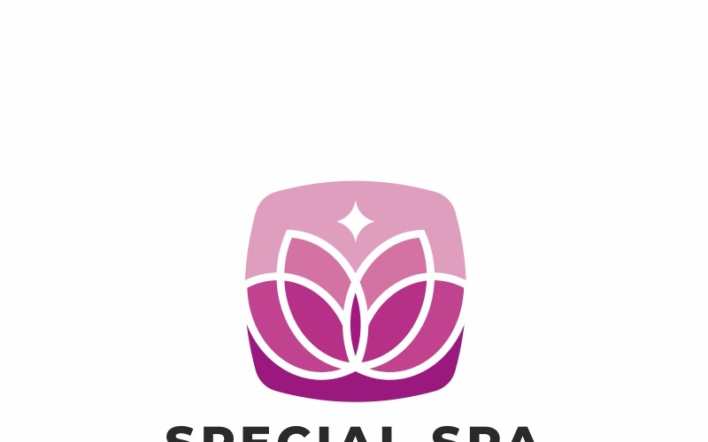 Modello di logo spa speciale