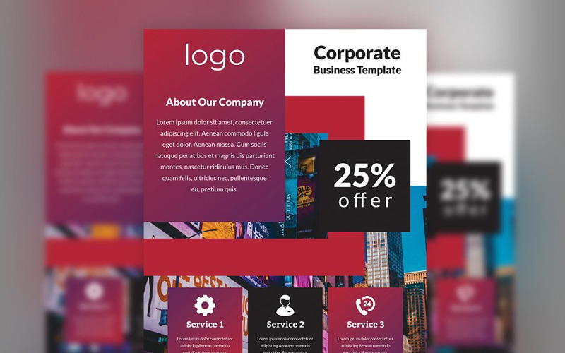 Download Фирменный стиль "Tarnopol - Corporate Identity Template" / Tarnopol - Corporate Identity Template - Фирменный стиль на тему графика new headline corporate business design cover template poster background flyer vector leaflet creative abstract banner company publication print graphic.