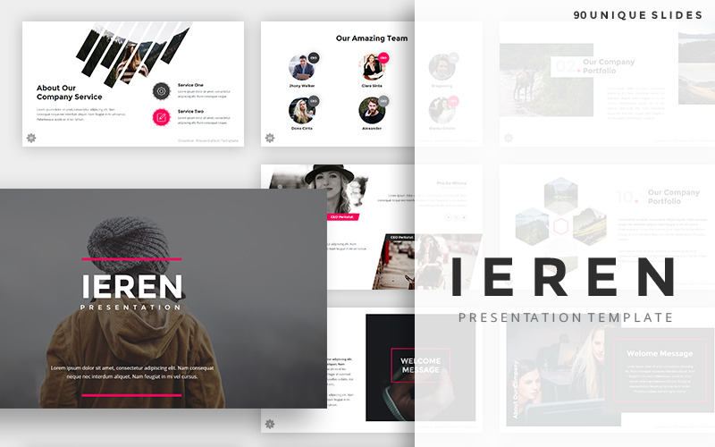 Ieren Creative - Modello di Keynote