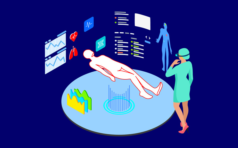 Download Иллюстрация "Human_s Body Surgery 3 10.40.59 AM - Illustration" / Human_s Body Surgery 3 10.40.59 AM - Illustration - Иллюстрация на тему графика isometric illustration blockchain platform finance report chart analysis growth device laptop bussiness strategy people design.