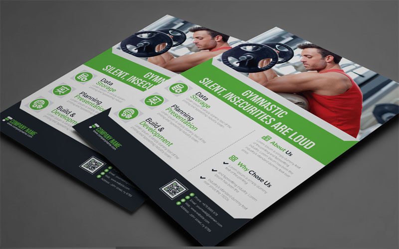 Download Фирменный стиль "Blue Matt Color Business Flyer - Corporate Identity Template" / Blue Matt Color Business Flyer - Corporate Identity Template - Фирменный стиль на тему графика fyer corporate flyer artistic blue building computer graph graphic green hi-quality id kit internet logo modern multimedia official photo play