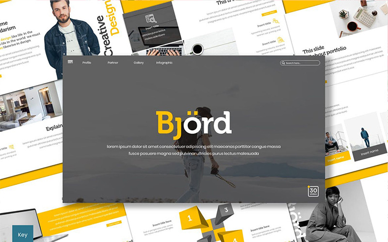 Бьорд - основний шаблон