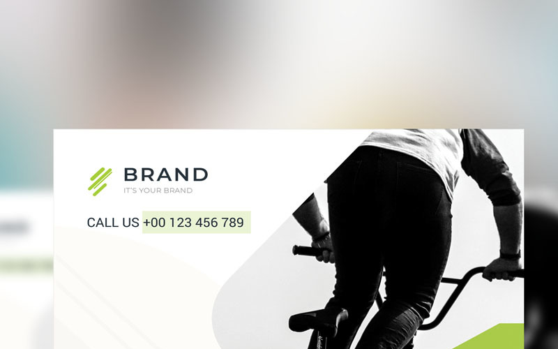 Brand - Business Flyer Vol_15 - Vorlage für Corporate Identity