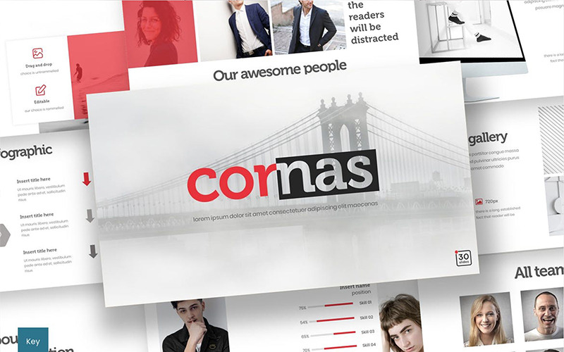 Cornas - Keynote-Vorlage
