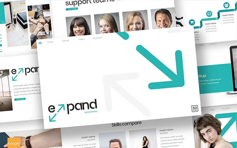 Expandera Google Presentationer