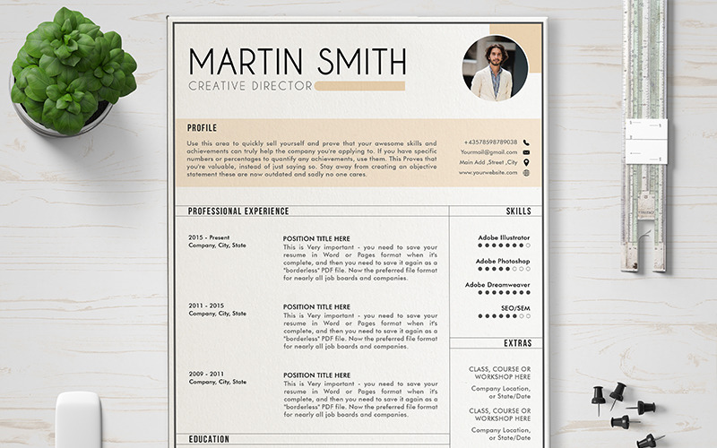 Download Резюме "Martin Resume Template" / Martin Resume Template - Резюме на тему графика layout,a4,resume,clean,cv,cover,creative,curriculum,vitae,design,template,employment,job,modern,professional,simple,student,portfolio,career,templates
