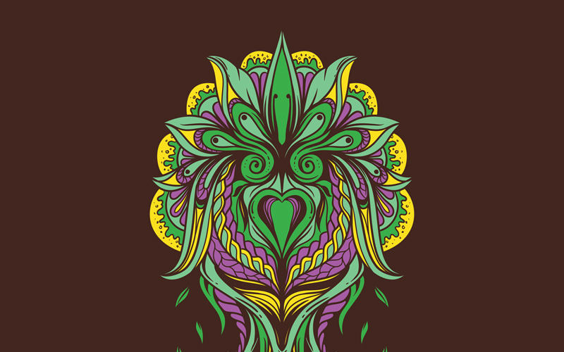 Download T-shirt Design "De Flow - T-shirt Design" / De Flow - T-shirt Design - T-shirt Design на тему графика illustration t-shirt design artwork apparel merch fashion style creative artistic custom dope streetwear flower floral nature summer holiday beach festival