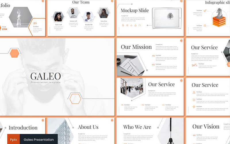 Modèle Galéo PowerPoint