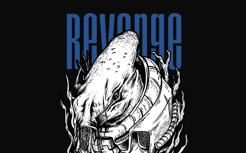 Revenge Alien - Conception de T-shirt