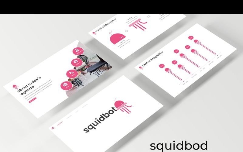Squidbod - modello di Keynote