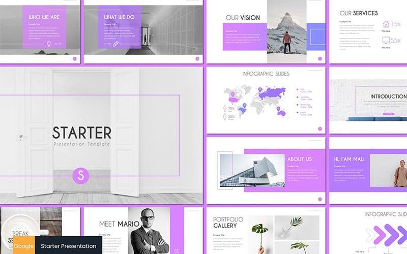 Starter Google Slides #89250 - TemplateMonster