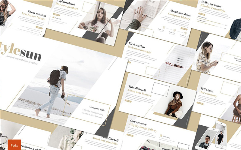 Stylesun PowerPoint模板