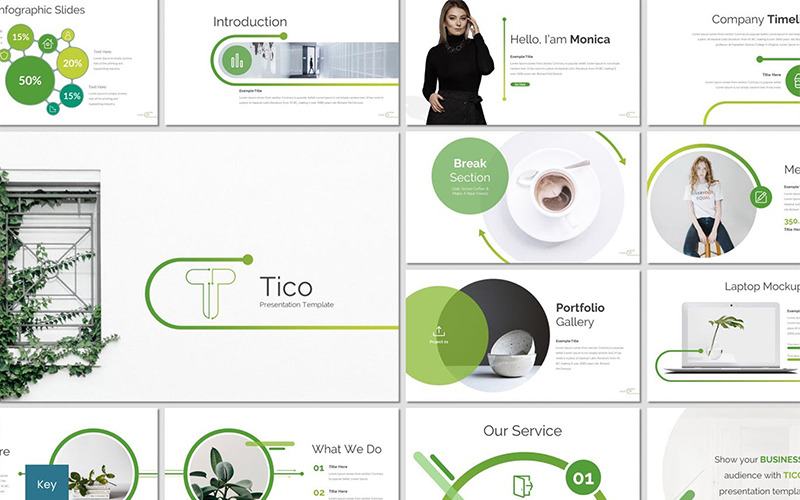 Tico - Keynote-Vorlage