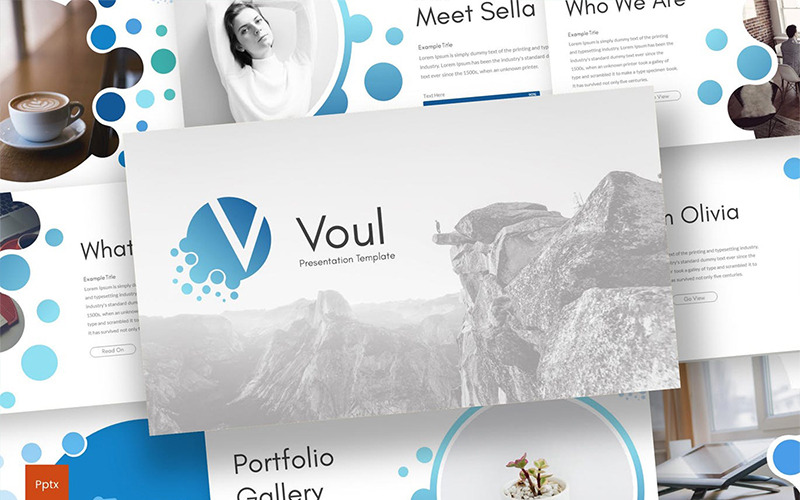 Voul PowerPoint-sjabloon