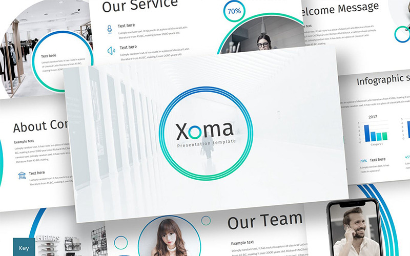 Xoma - Keynote-Vorlage
