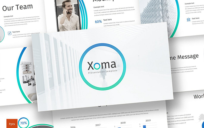 Xoma PowerPoint-sjabloon