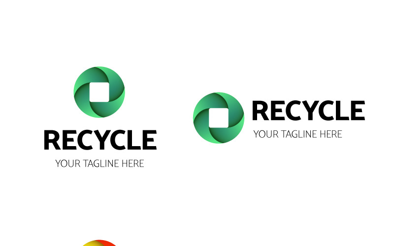 Download Шаблон логотипа "Environment Logo Template" / Environment Logo Template - Шаблон логотипа на тему графика recycle environment ecology services green recycling consultancy ngo logo