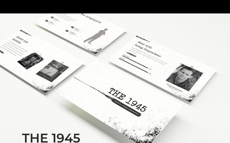 Il modello PowerPoint del 1945