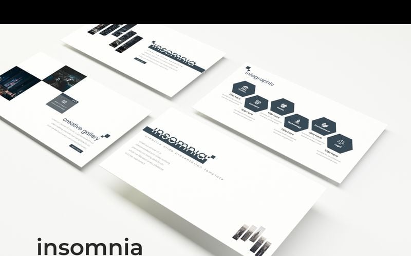 Insomnia PowerPoint template