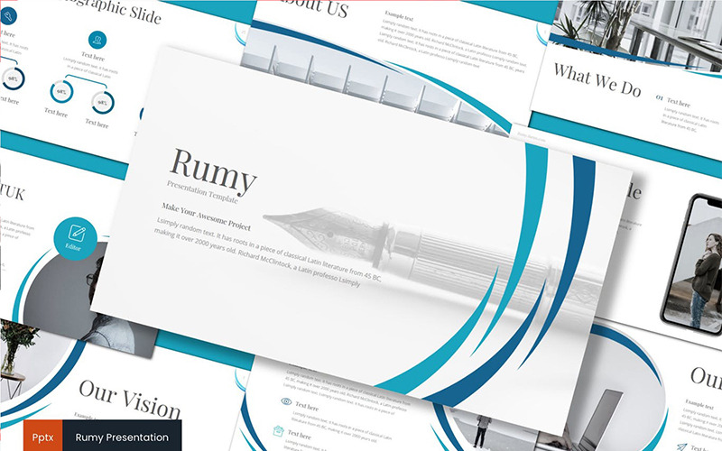 Modello di PowerPoint Rumy