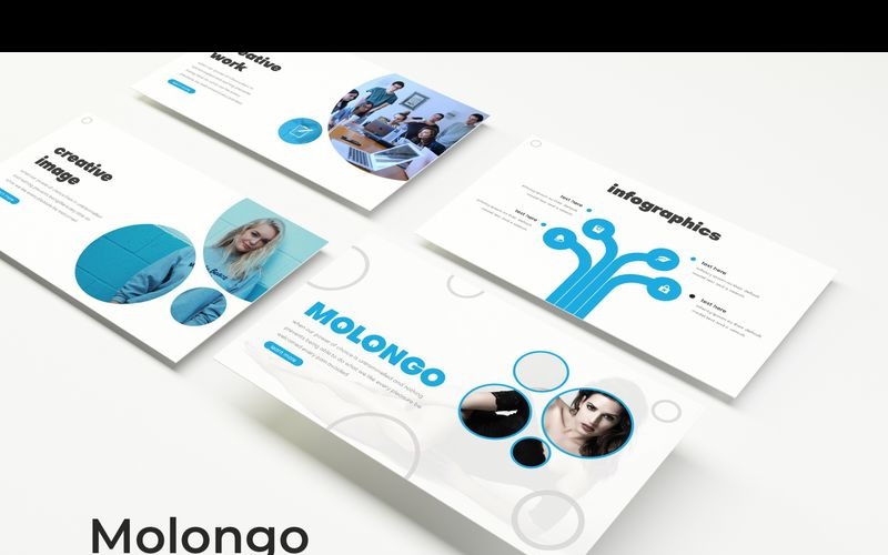Modèle PowerPoint de Molongo