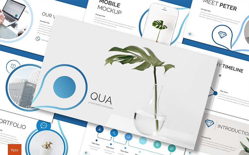 Qua modello PowerPoint