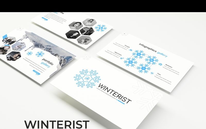 Шаблон Winterist PowerPoint