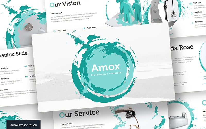 Amox PowerPoint šablona