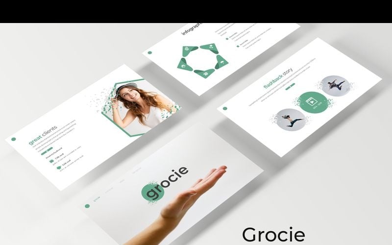 Grocie-主题演讲模板