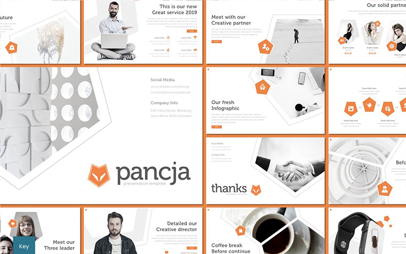 Pancja - Keynote-Vorlage