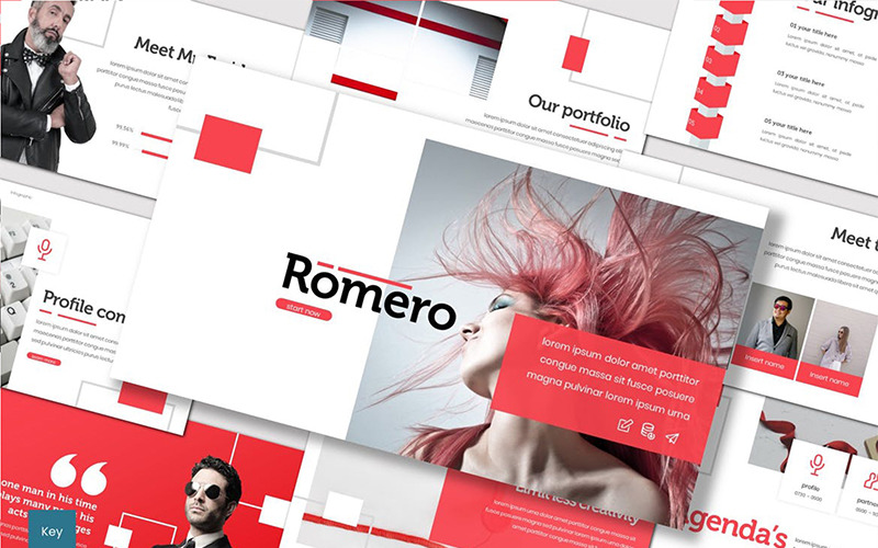 Romero - Keynote-sjabloon