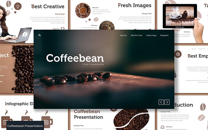 Coffebean - Modello di Keynote
