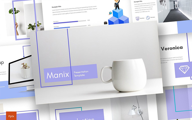 Шаблон Manix PowerPoint