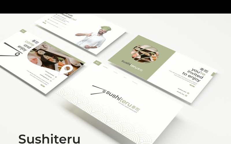 Modello di PowerPoint Sushiteru