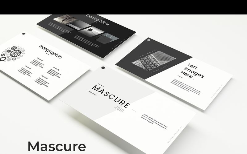 Шаблон Mascure PowerPoint