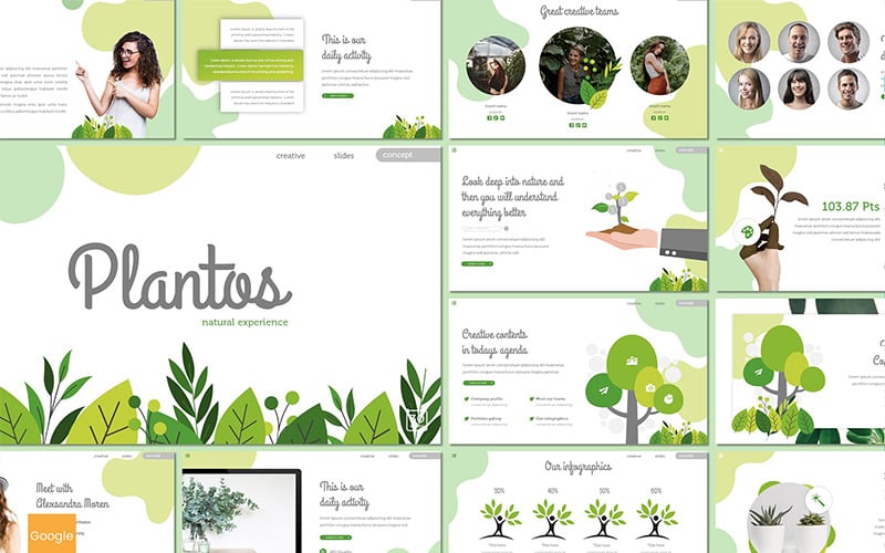 Google Slides Plantos