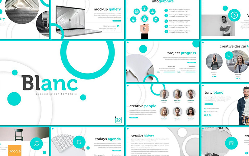 Presentaciones de Google Blanc