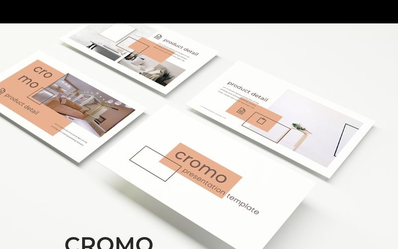 Modelo Cromo PowerPoint