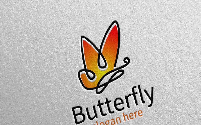 Download Шаблон логотипа "Butterfly Colors 13 Logo Template" / Butterfly Colors 13 Logo Template - Шаблон логотипа на тему графика butterfly logo flower spa wedding yoga surgery cosmetic fashion garden boutique jewellery blossom healthcare massage medical spring salon meditation makeup