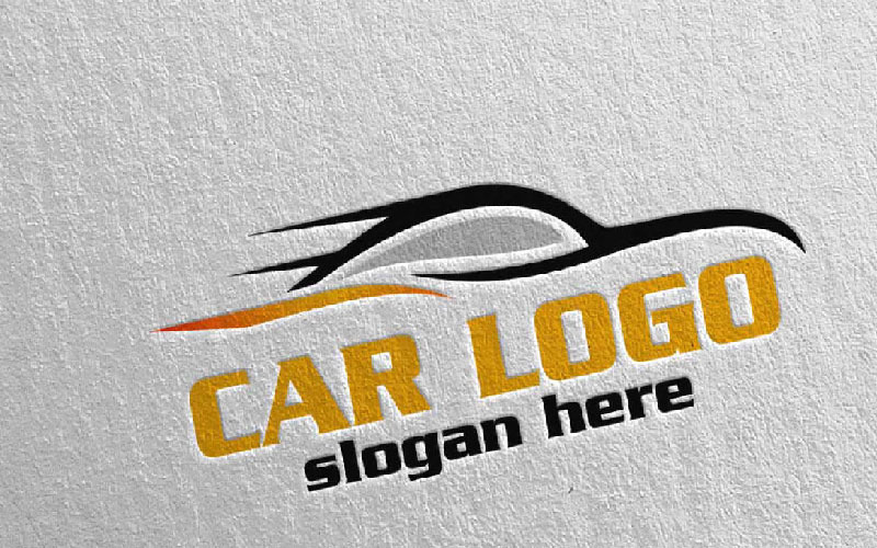 Download Шаблон логотипа "Car 7 Logo Template" / Car 7 Logo Template - Шаблон логотипа на тему графика car logo service vector icon design auto illustration vehicle repair wheel automotive mechanic fast garage logotype tuning mechanical technician mobile